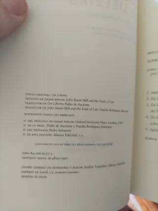 Lote 5 libros Biblioteca Alianza 30º aniversario