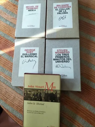 Lote 5 libros Biblioteca Alianza 30º aniversario