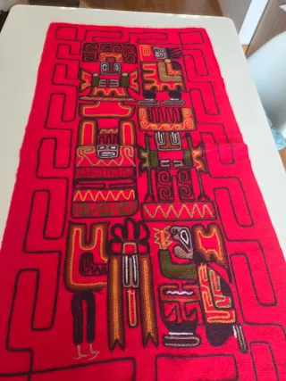 Tapiz de Lana Original Multicolor