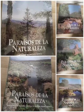 Colección completa "Paraísos de la Naturaleza".