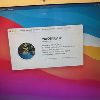 MacBook Air 2017 Argento