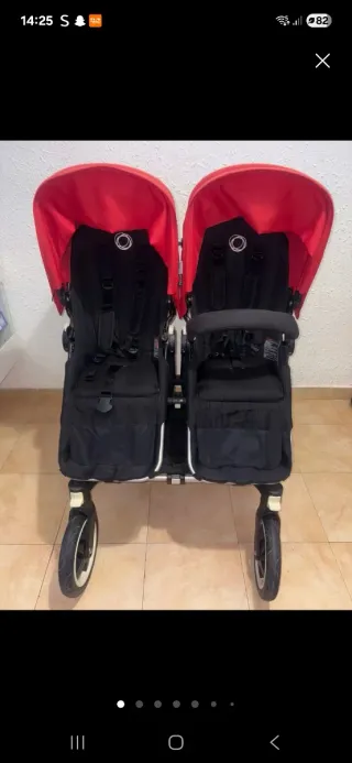 Carro gemelar Bugaboo
