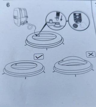Funda para piscina spa Bestway Tahití