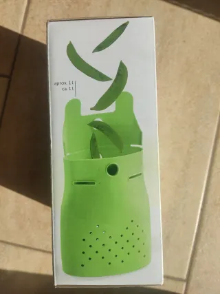 Bolsa para cocinar verduras legumbres.