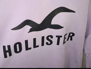 Sudadera Hollister Lila Talla Xxl