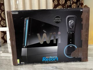 Nintendo Wii Negra Completa Edición Limitada