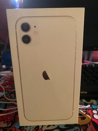 Caja iPhone 11 Blanco 64GB