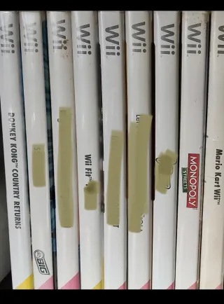 Pack 6 Juegos Wii Filippo