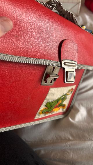 Mochila Cartera Vintage Rana Ribbit 75