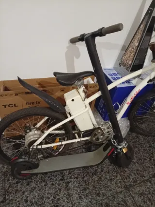 Bicicleta Bostonbikes blanca