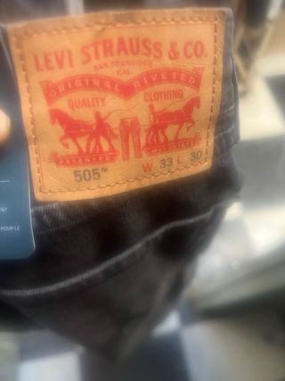 Pantalones Levi's Negros