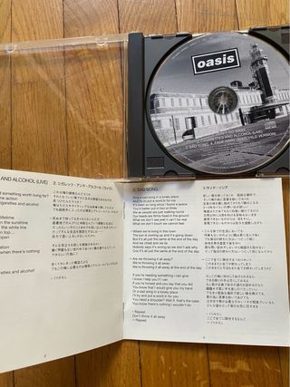Oasis Don't Go Away CD Singolo Giappone 1998 Raro