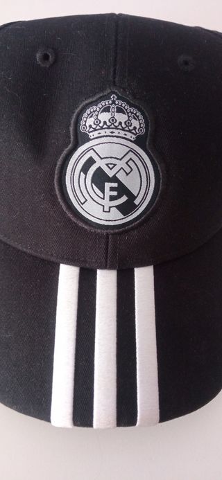 Gorra Real Madrid Adidas Oficial Negra