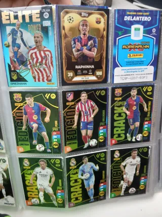 Lote de cromos fútbol Panini Adrenalyn