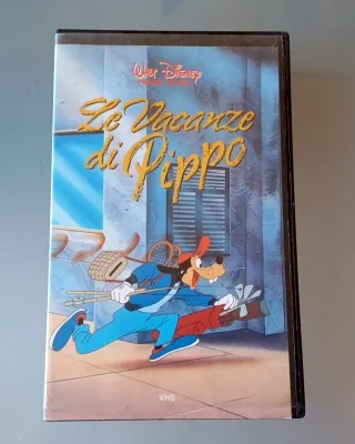 Le Vacanze di Pippo W. Disney vhs vintage