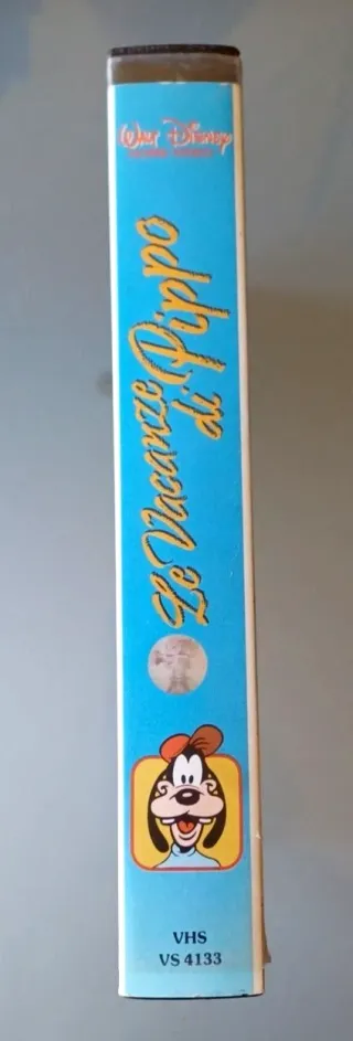 Le Vacanze di Pippo W. Disney vhs vintage