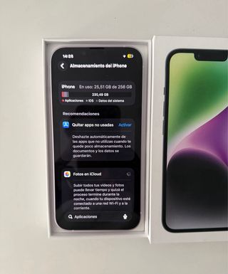 iPhone 14 256GB 100% de bateria