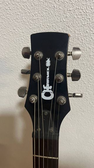 Charvel Desolation DS-3 Negra Estilo Les Paul