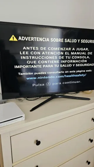 Consola Nintendo Wii Blanca