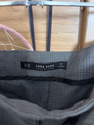 Pantalones grises de vestir