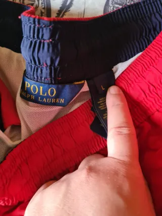 Bañador bermuda Polo Ralph Lauren rojo