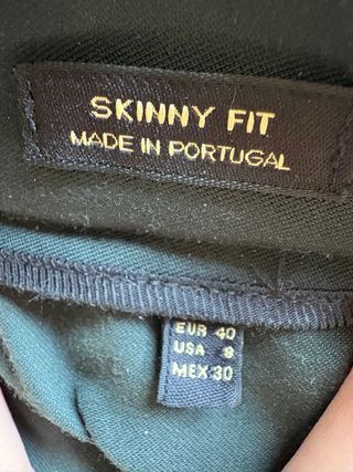 Pantalón Massimo Dutti verde