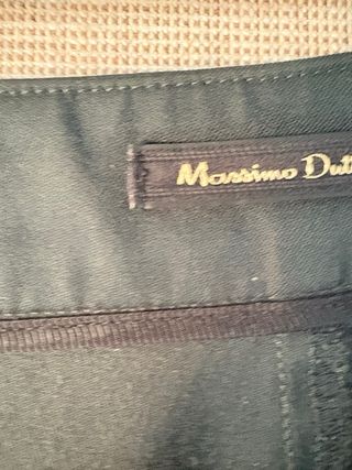 Pantalón Massimo Dutti verde