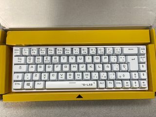 Teclado Mecánico G-Lab Keyz Titanium Español