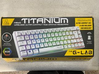 Teclado Mecánico G-Lab Keyz Titanium Español