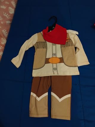 Disfraz vaquero 12 meses sin usar