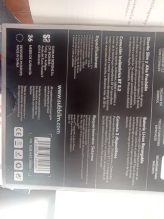 Teclado Inalámbrico Subblim Smar