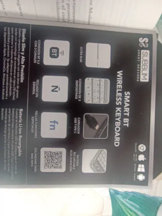 Teclado Inalámbrico Subblim Smar