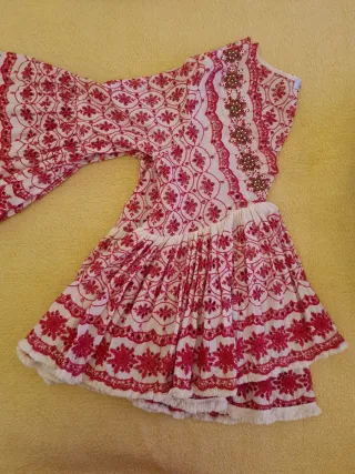 Blusa Jolie & Chloe bordada volero talla única