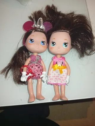 Lote 2 Muñecas Disney Minnie Mouse