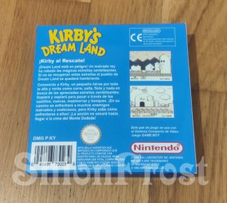 Caja Kirby's Dream Land (Game Boy)