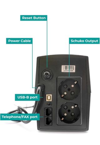 UPS Mach Power 600VA/290W Line Interactive