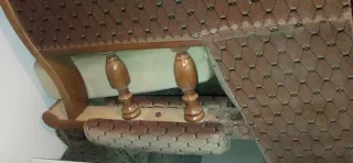 Sofá cama y 2 sillones tela