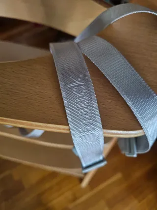 Trona evolutiva bebé Hauck madera