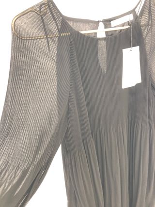 Vestido Negro Mango Talla XS/S