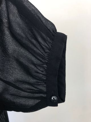 Vestido Negro Mango Talla XS/S