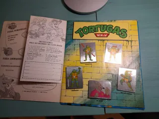 Álbum Cromos Tortugas Ninja Panini