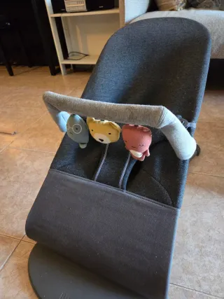 Hamaquita BabyBjörn Gris con juguete