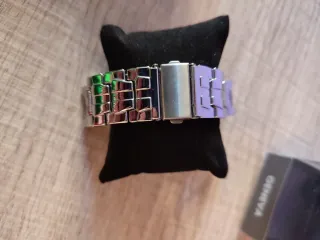 Reloj Geneva Hombre Azul y Plateado