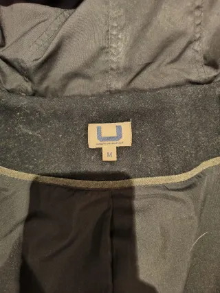 Abrigo Adolfo Dominguez Azul Oscuro Mujer