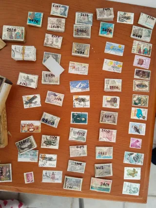 Lote de sellos de carta