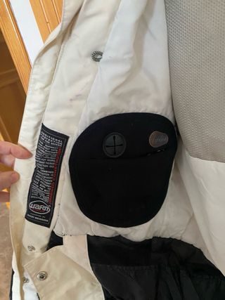 Anorak de esquí marca Besson blanco