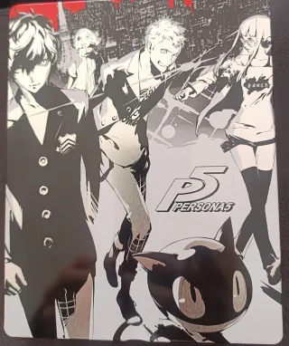 Persona 5 PS4 (PlayStation 4) Juego RPG steelbook