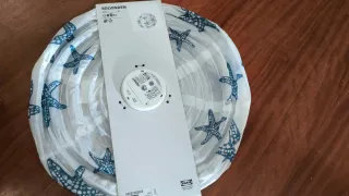 Lámpara Ikea Solvinden estrellas de mar.