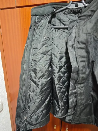 Chaqueta Moto 4 estaciones Mujer Negra