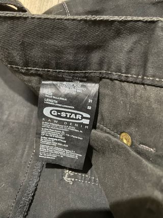 Pantalones G-Star RAW Negros Talla 32